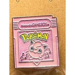 Pokemon Pink Jiggly Puff Gameboy Color Nintendo Enamel Pin